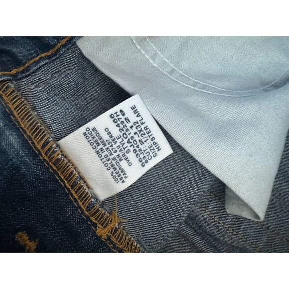 RALPH LAUREN Women's Vintage Hipster Flare Jeans Size 1/2 - Picture 11 of 11